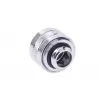 Zestaw złączek Alphacool 17474 — mosiężne złączki chromowane, Ø 22 mm, wysokość 20 mm