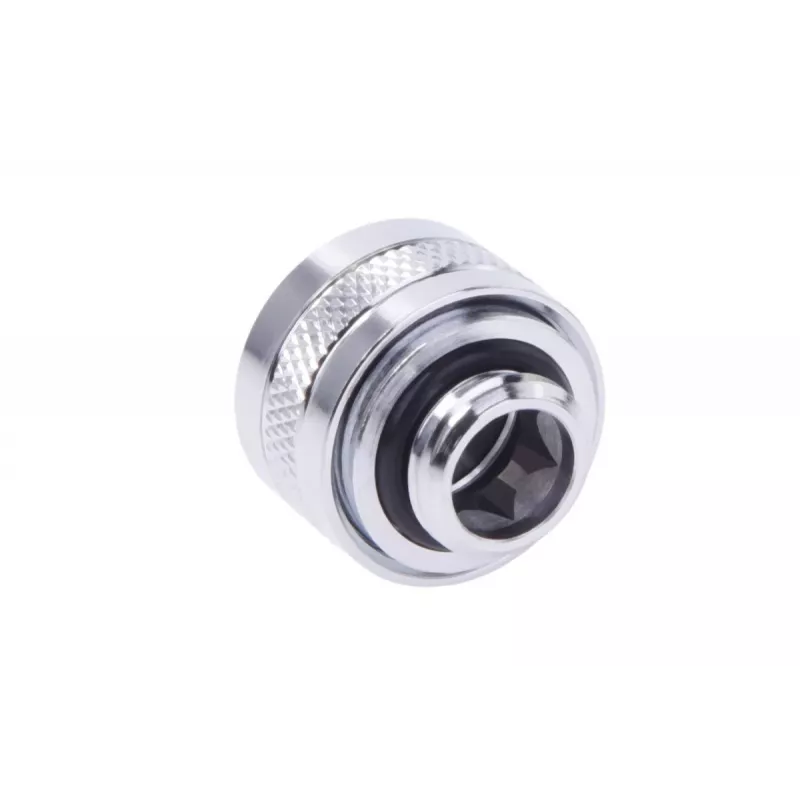 Zestaw złączek Alphacool 17474 — mosiężne złączki chromowane, Ø 22 mm, wysokość 20 mm