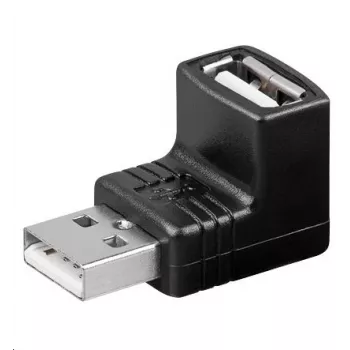 MicroConnect USBAMAFA przejściówka do złącza kabla USB A Czarny