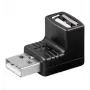 MicroConnect USBAMAFA przejściówka do złącza kabla USB A Czarny