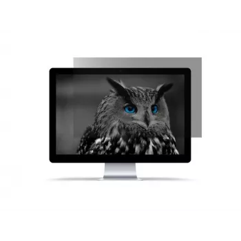 Bezramkowy filtr prywatyzacyjny na ekran NATEC Owl do monitora LCD 24 cali (61 cm), 531 x 298 mm, 16:9, kompatybilny z ekranem dotykowym