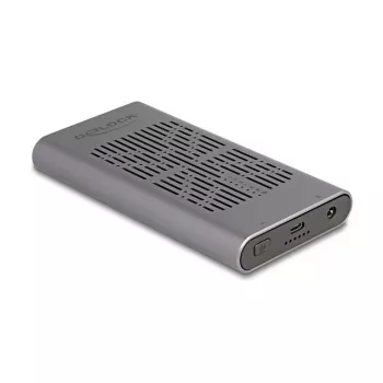 Obudowa SSD DeLOCK 42027 szara M.2 10 Gbit/s USB Type-C