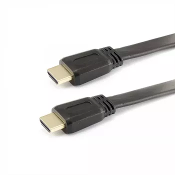 Sbox HDMI-HDMI 1.4 Flat M/M 1.5m HDMI-FLAT-15B Czarny
