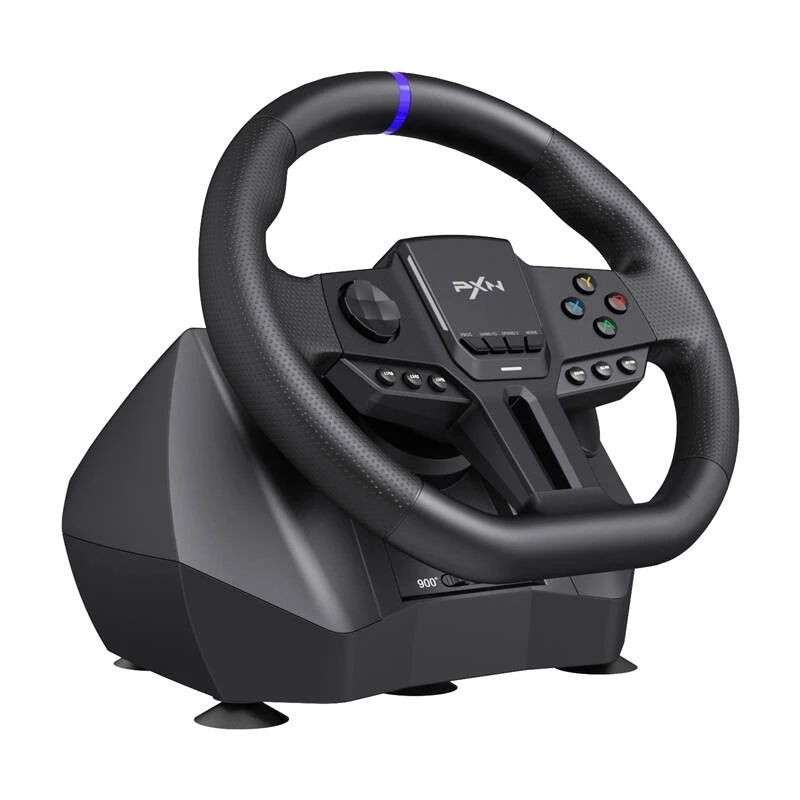 Kierownica gamingowa PXN PXN-V900 Gen2 z regulowaną czułością i wibracyjnym sprzężeniem zwrotnym