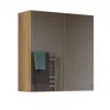 Szafka łazienkowa wisząca top e shop POLA 2DL ARTISAN — dębowa, 600×220×600 mm, 3 półki