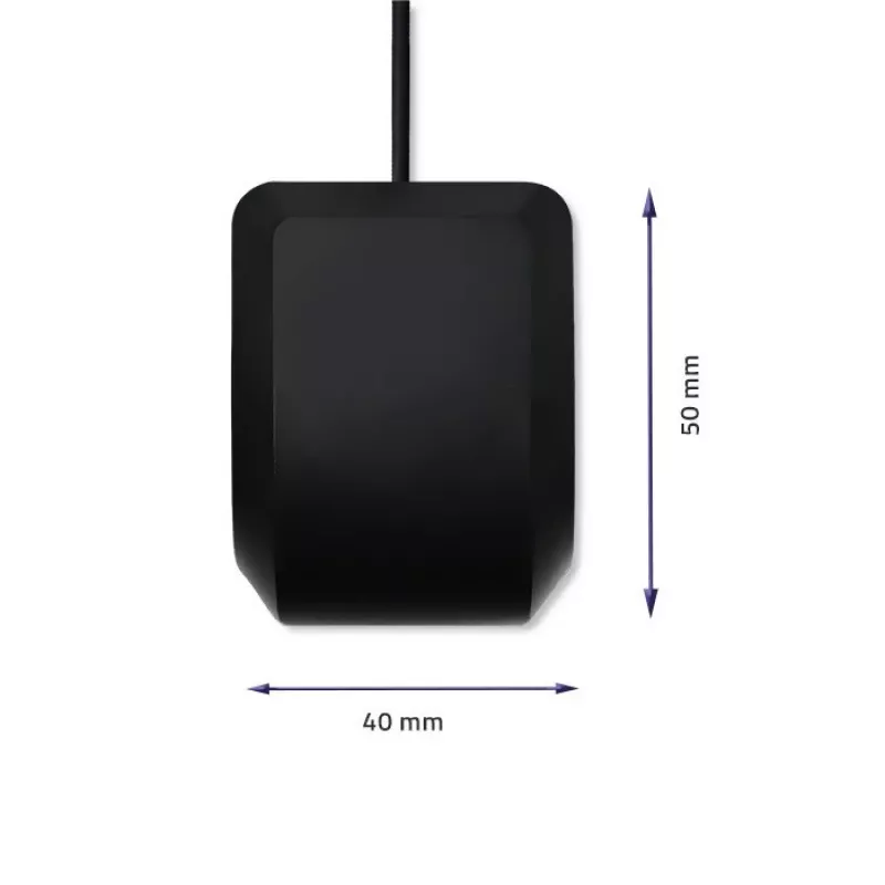 Zewnętrzna antena GPS QOLTEC 57038 28 dBi — wysokozyskowa antena zewnętrzna do odbioru GPS