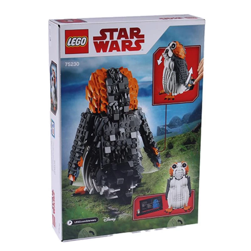 Figurka do złożenia LEGO Star Wars Porg 75230 – kolekcjonerski model z ruchomymi elementami