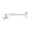 Uchwyt ścienny AVTEK WallMount Next 1200 — stal, biały, teleskopowy, obrót 360°, nachylenie ±42°, maks. obciążenie 20 kg