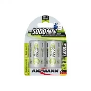 Baterie Ansmann blister 2 x akumulator NiMH Mono/D 5000 mAh