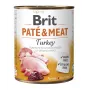 BRIT Paté & Meat z indykiem - karma mokra dla psów - 800g
