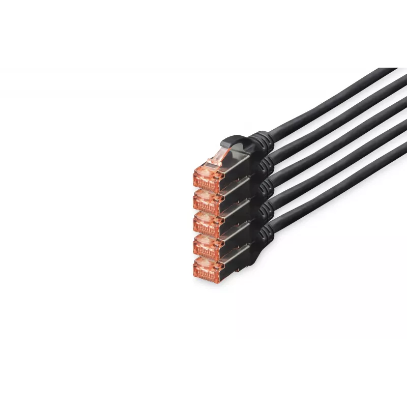 Kabel sieciowy Digitus CAT 6 S/FTP RJ-45 10 m czarny