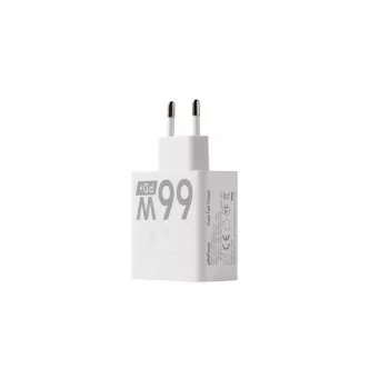 Ładowarka UleFone 66W — szybki zasilacz USB do urządzeń przenośnych, model UF-CHAR-66WR