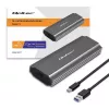 Obudowa | kieszeñ NV2271 na dysk M.2 SSD | SATA | NVMe | USB-C | 2TB