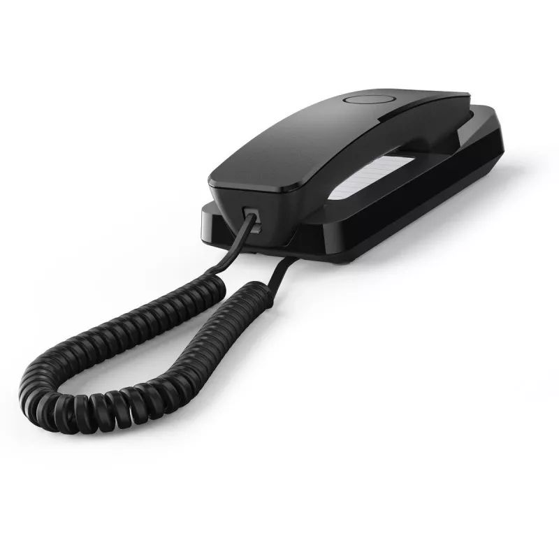 Telefon analogowy Gigaset DESK 200 Czarny Słuchawka przewodowa 10 wpisów