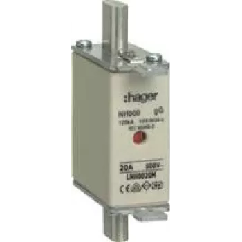 Hager LNH0020M. Szerokość: 21 mm, Wysokość: 79 mm (LNH0020M)