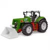 BRUDER Traktor z ładowaczem czołowym model BR-03451 – wytrzymały traktor zabawka z ruchomym ładowaczem