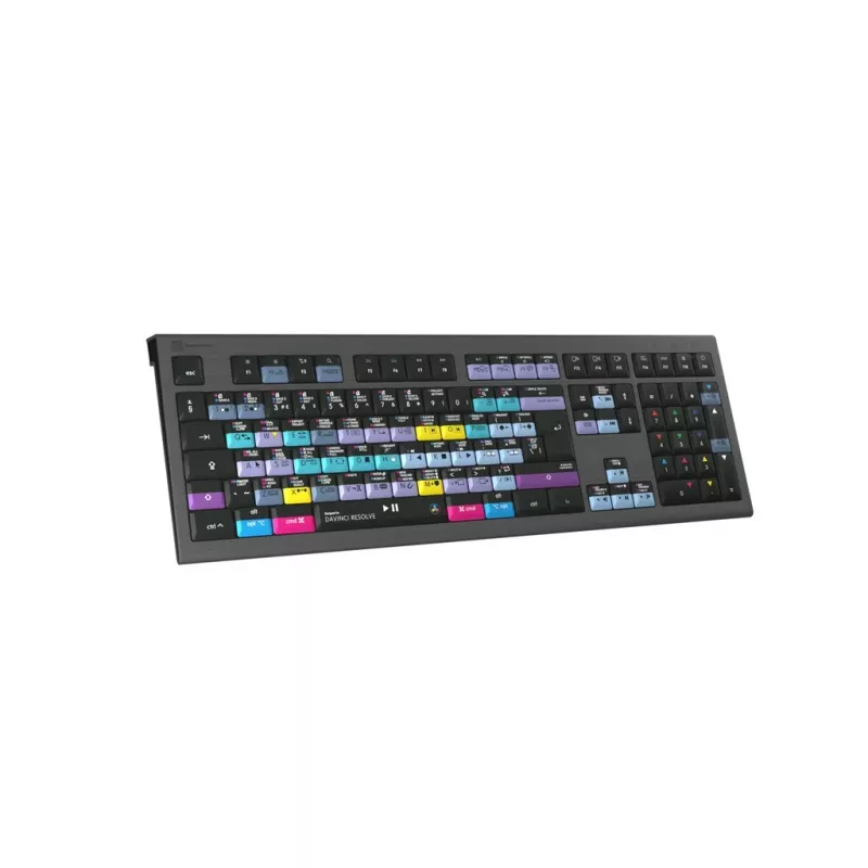 Klawiatura Logickeyboard ASTRA 2 USB QWERTY Angielska Czarna Pełnowymiarowa 104 klawisze