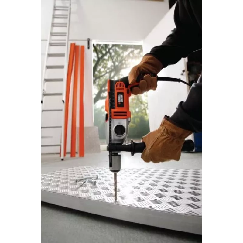 Młotowiertarka Czarny+DECKER 1100 W 13 mm