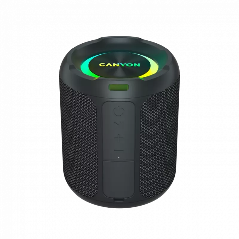 Głośnik przenośny CANYON OnMove 11 IPX6 TWS 20W EQ RGB Czarny