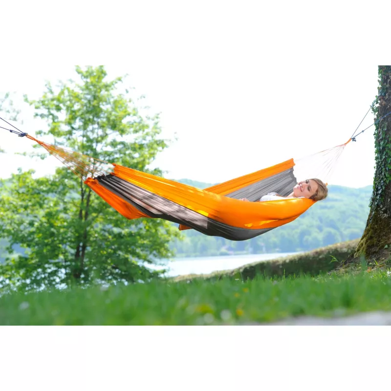 Silk Traveller Techno AZ-1030160, hamak kempingowy pomarańczowo-szary