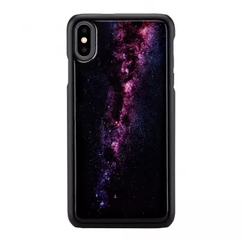Etui telefoniczne iKins do iPhone XS Max — milky way Czarny