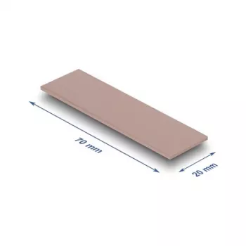 Podkładka termiczna DeLOCK 18480 3 W/m·K Różowa 20x70x1,75 mm