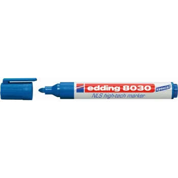 Marker permanentny Edding 8030 NLS High-Tech Bullet tip niebieski