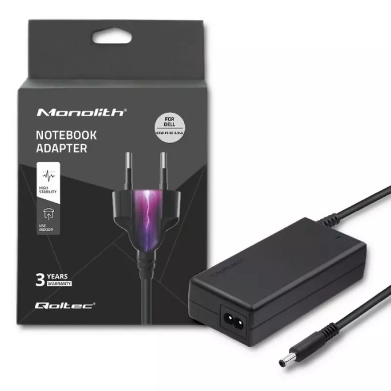Zasilacz do Dell 65W | 19,5V | 3,34A | 4,5 * 3,0 + pin