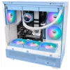 Termaltake CT140 EX Reverse ARGB Wentylator obudowy 140 mm Zestaw 3 szt. Hydrangea Niebieski