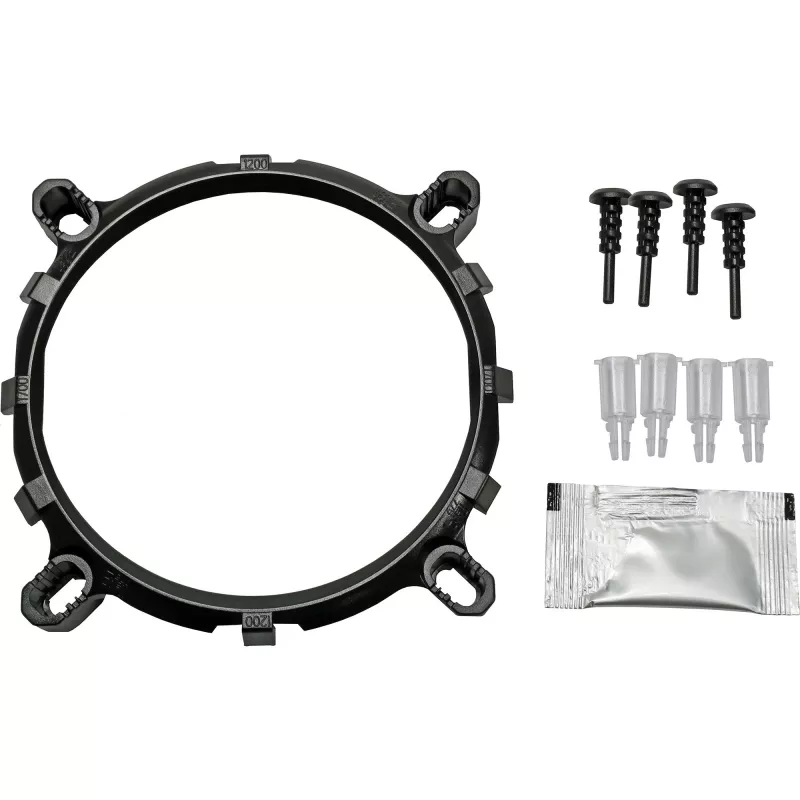Chłodzenie powietrzne INTER-TECH 4P90 Bulk, wentylator hydrauliczny 92 mm, TDP 125 W, kompatybilne z AM5/AM4/AM3 i LGA 1700/1200/115x/775
