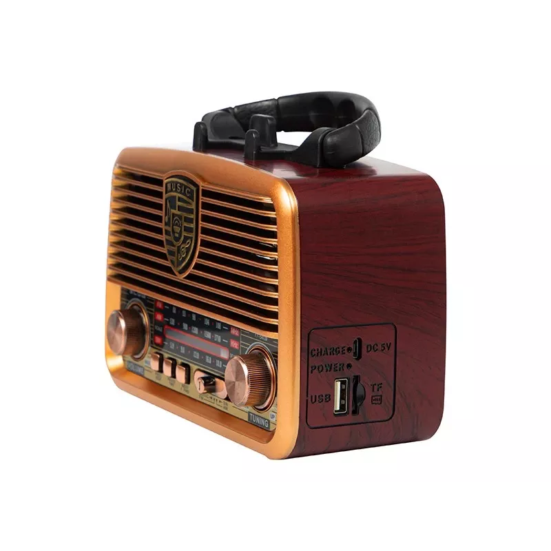 Radio analogowe BLOW RA10 AM/FM solar 77-540 — odbiornik AM/FM z panelem słonecznym i zasilaniem bateryjnym