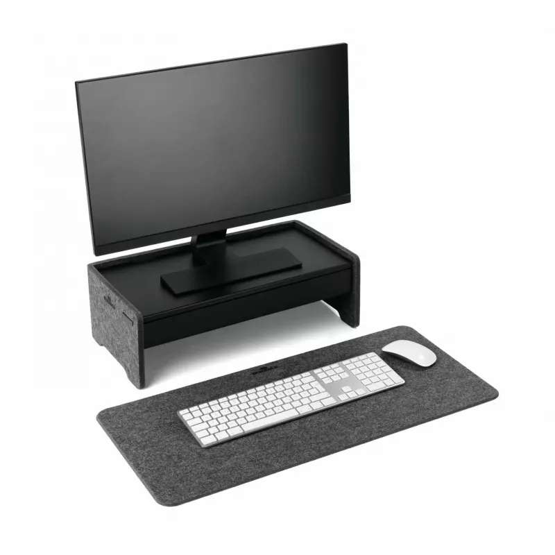 Szuflada Durable 508201 akcesorium do uchwytu monitora Czarny Metal 468 mm szerokość 221 mm głębokość 53 mm wysokość