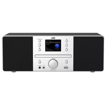 Głośnik podłogowy JVC RD-E874B Bluetooth 20W Czarny Srebrny – stacjonarny system audio