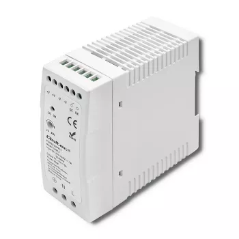 Zasilacz na szynę DIN Qoltec | 60 W | 12 V | 5 A | Biały | cienki