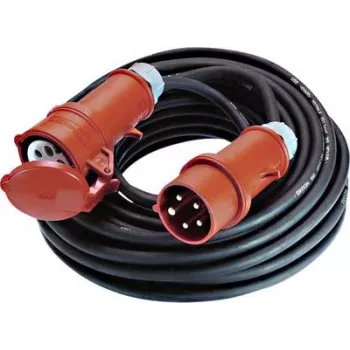 Kabel zasilający Bachmann 347.171 czarny czerwony 10 m