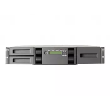 Hewlett Packard Enterprise HPE StorageWorks MSL2024 - Biblioteka taśmowa - LTO Ultrium - maksymalna liczba napędów: 2 - Szafa - do montażu w szafie rack - 2U - czytnik kodów kreskowych - dla ProLiant DL120