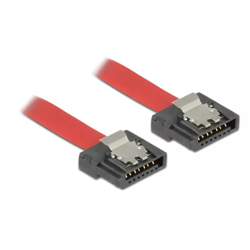 Kabel SATA DeLOCK 0,3 m SATA III 7-pin czerwony