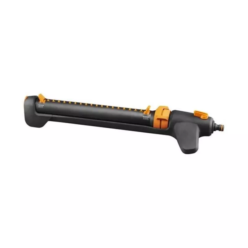 Fiskars 1027028 zraszacz wodny Zraszacz oscylacyjny Czarny, Pomarańczowy