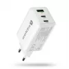 Ładowarka sieciowa everActive SQ-655Q 65W, 1×USB-A + 2×USB-C szybkie ładowanie