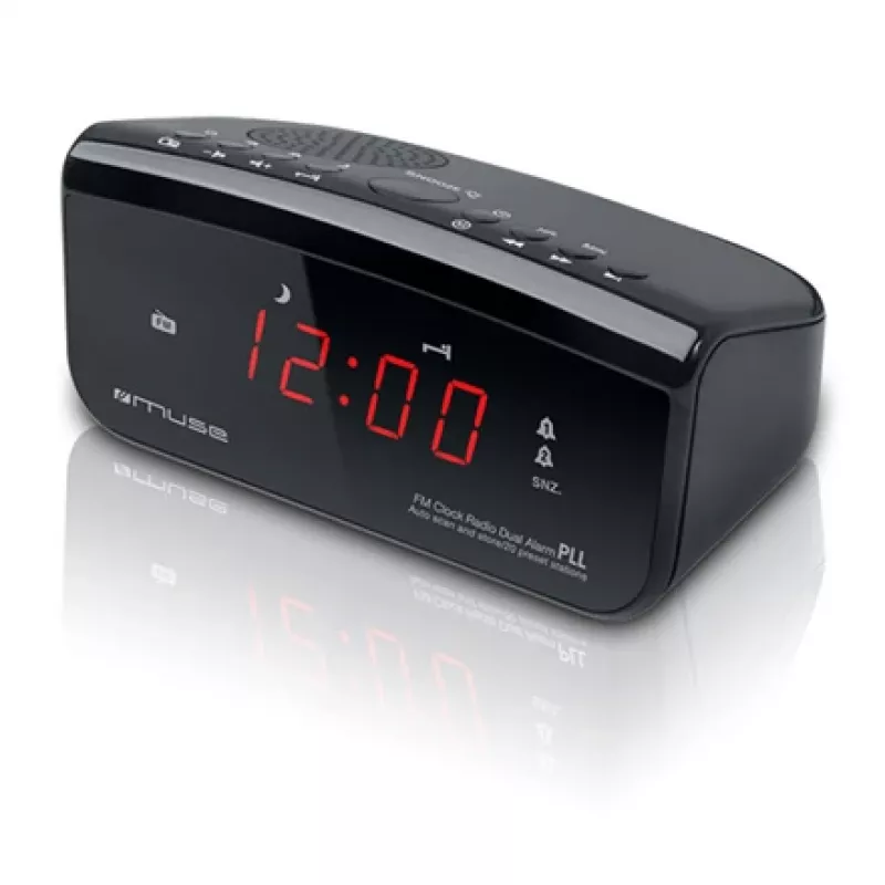 Zegar radiowy Muse M-12CR