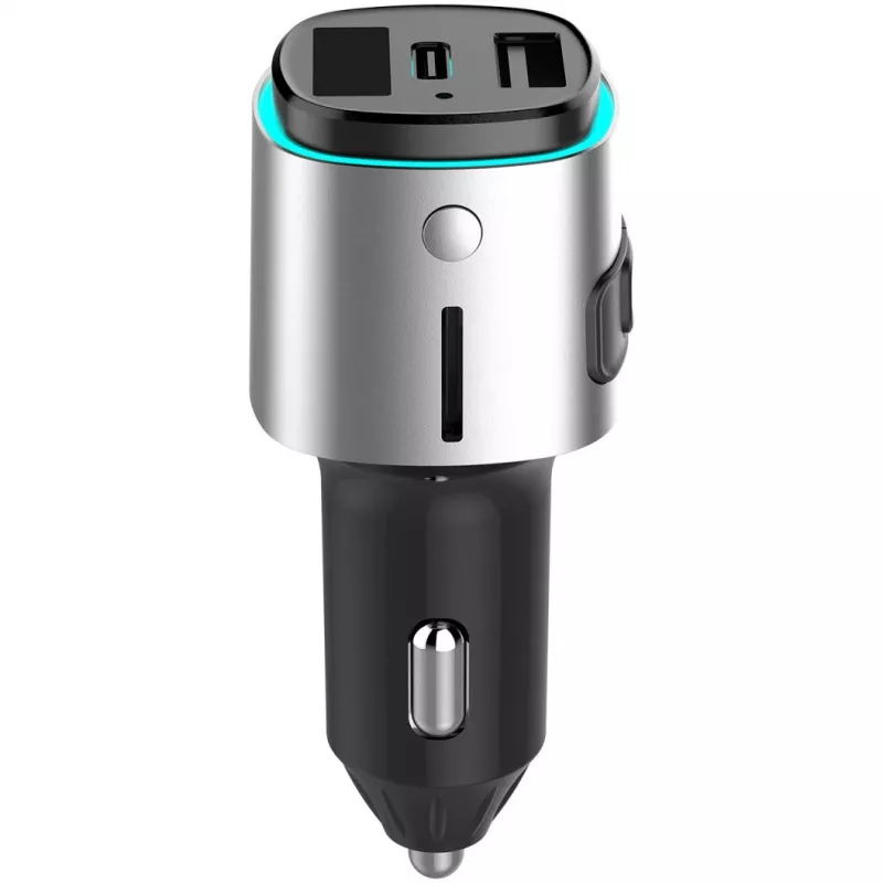 Nadajnik FM 4smarts 456201 Gniazdo zapalniczki Czarny Srebrny AM FM Bluetooth