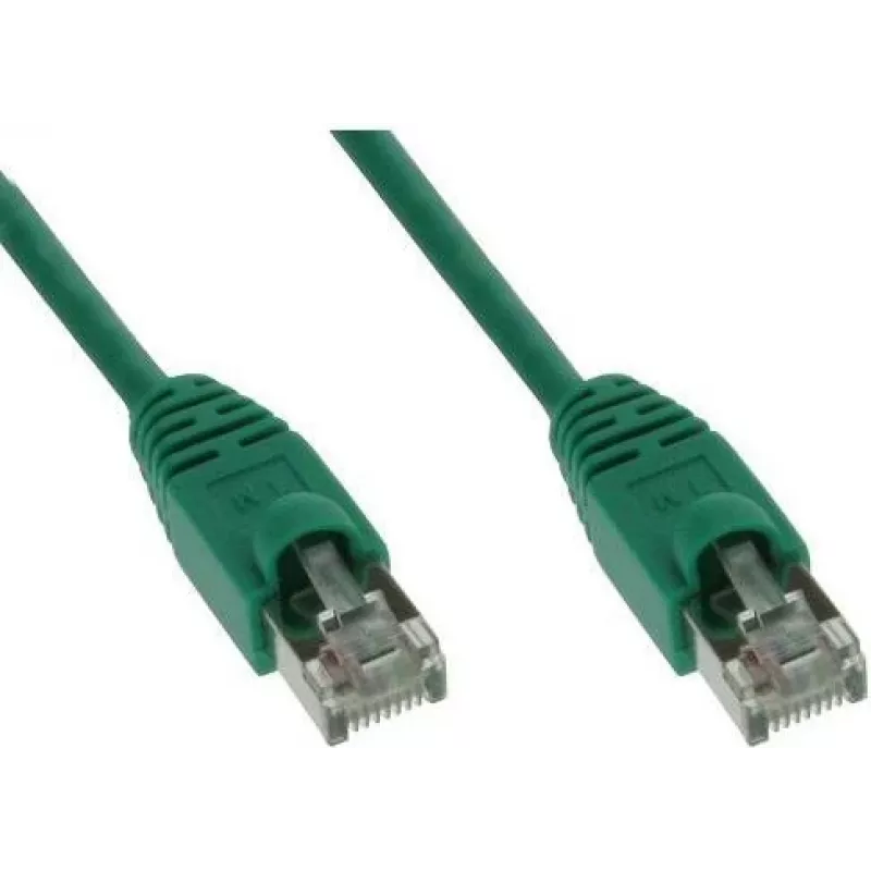 Tecline 71502G Zielony kabel krosowy Ethernet