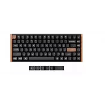 Bezprzewodowa klawiatura mechaniczna Keychron K2 Special Edition — kompaktowy układ 75%, podświetlenie RGB, czarna, model K2H-F1