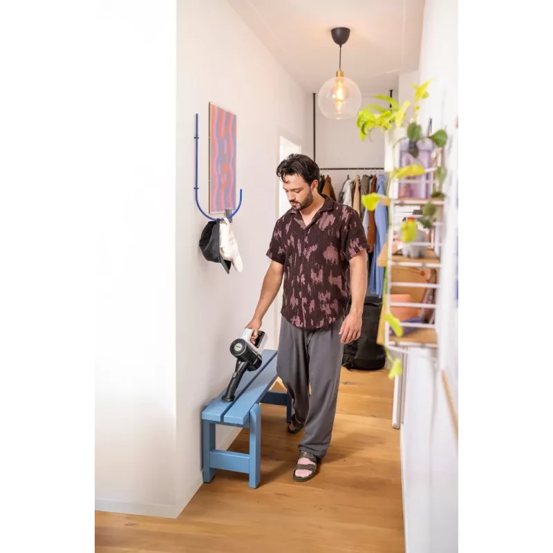 Odkurzacz pionowy Kärcher VCS 3 Nano — bateria, filtr HEPA, bezworkowy 0,6 l, 2,5 Ah, czarny