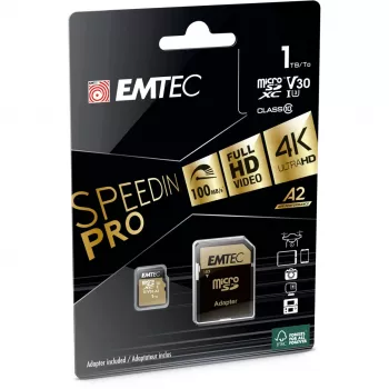 Karta pamięci Emtec 1TB MicroSDXC UHS-I ECMSDM1TXC10SP