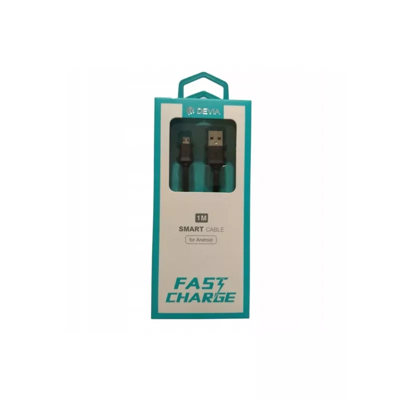 Kabel do ładowania USB Devia Micro Smart Series V2 5V 2.1A 1 m, czarny