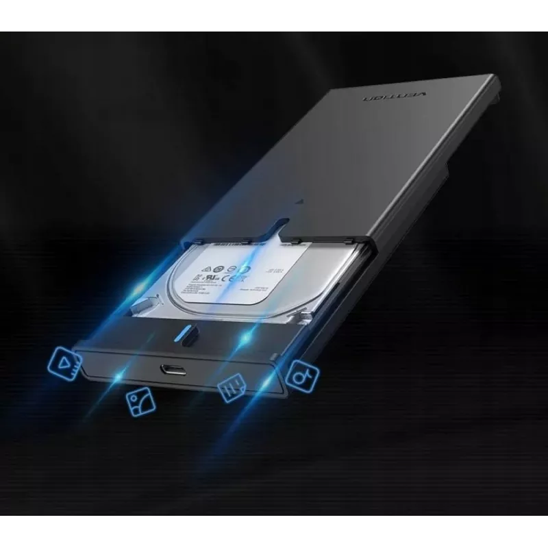 Obudowa dysku twardego Vention SATA 2.5 USB 3.1