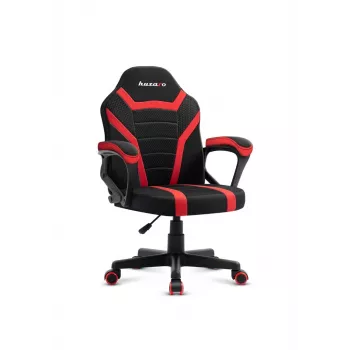 Fotel gamingowy dla dzieci Huzaro Ranger 1.0 Czerwony Mesh, czarny, czerwony