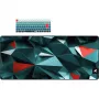 Klawiatura Sharkoon SKILLER SGK50 S3 Design Bundle D1 szaro-zielona czerwona — przewodowa klawiatura gamingowa, kompaktowy układ