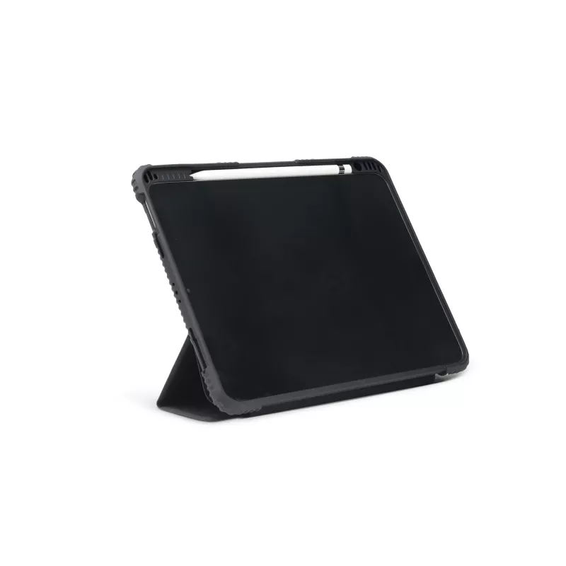 DICOTA Folio Case - Flip-Hülle für Tablet - Polycarbonat, Thermoplastisches Polyurethan (TPU), recyceltes Polyethylen - Schwarz - 10.9 - für Apple 10.